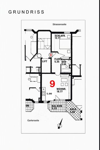 ERSTBEZUG | KERNSANIERTE 2 ZIMMER WOHNUNG MIT SÜDBALKON | RUHIG | SCHWABING-WEST | OLYMPIAPARK – Foto 13