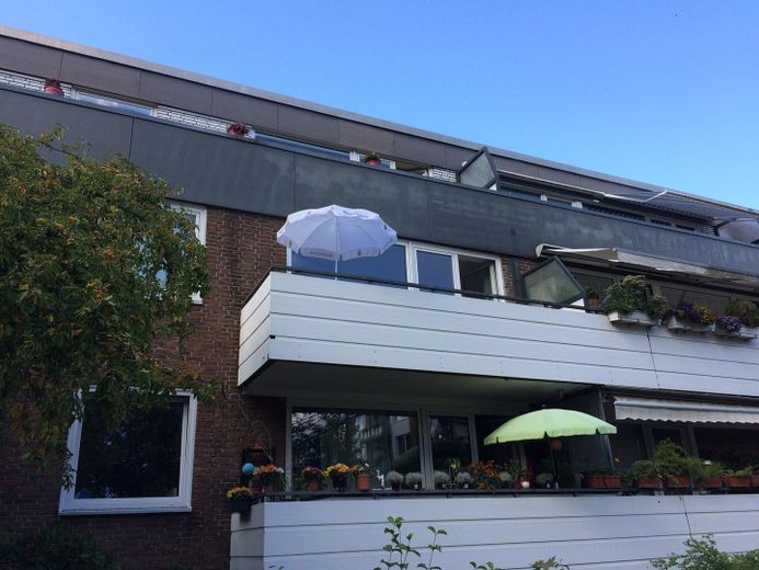 Südbalkon im 2. OG.