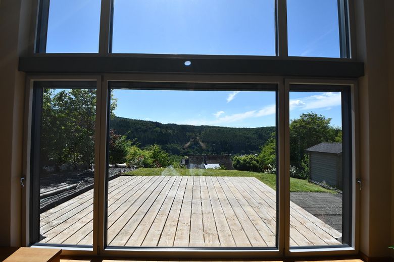 Wohnzimmer Aussicht / Terrasse