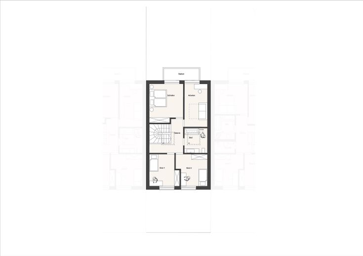 Grundriss Obergeschoss