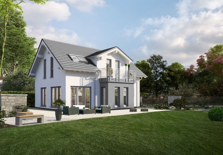 Einfamilien Haus in Balingen – MH Simmern Garten Retusche