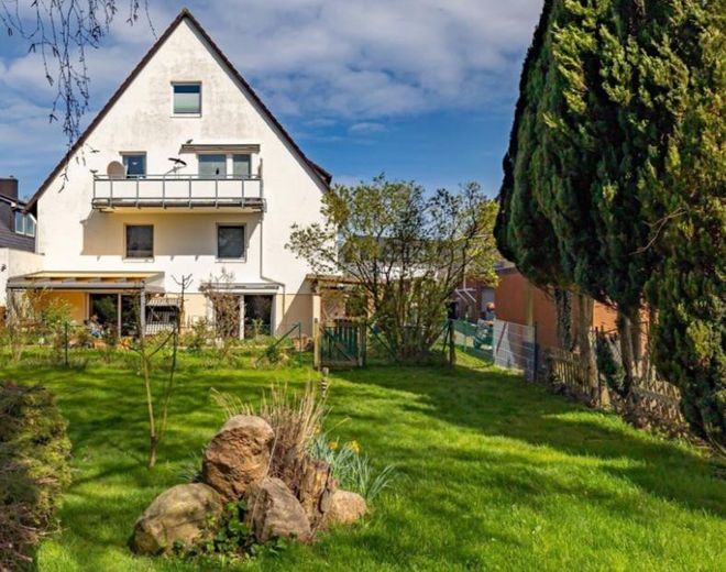 Hausansicht vom Garten