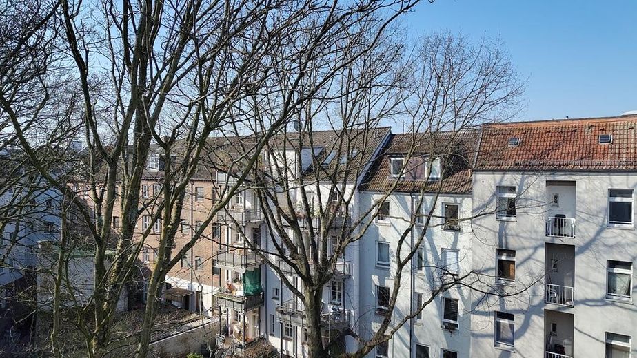 Ausblick in ruhigen Innenhof