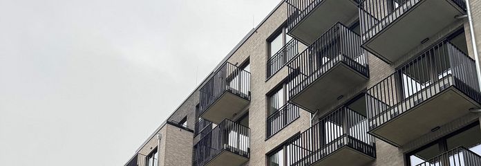 Schöne Neubauwohnung im Stadtzentrum – Außenansicht