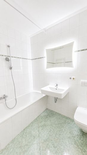 Clevere Kapitalanlage: Charmante 1-Zimmer-Wohnung in der Nähe historischer Kirche – Bad 
