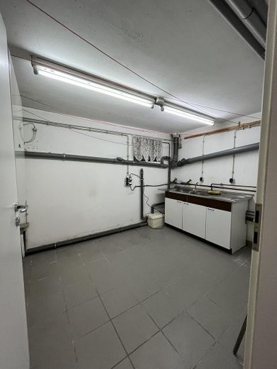 Maison jumelée adaptée aux familles avec jardin, sauna, studio et sous-sol à Stegaurach – Technikraum
