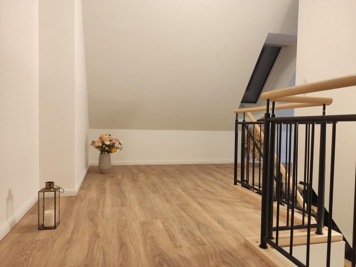 Dachgeschoß-Maisonette-Wohnung 52 qm am Tilsiter Platz in Kiel-Ellerbek – Schlafbereich