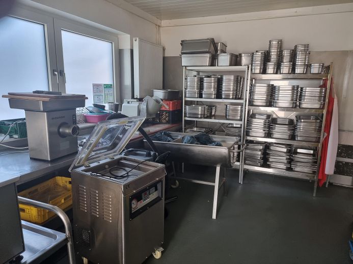 Spülküche Lagerung Einsätze