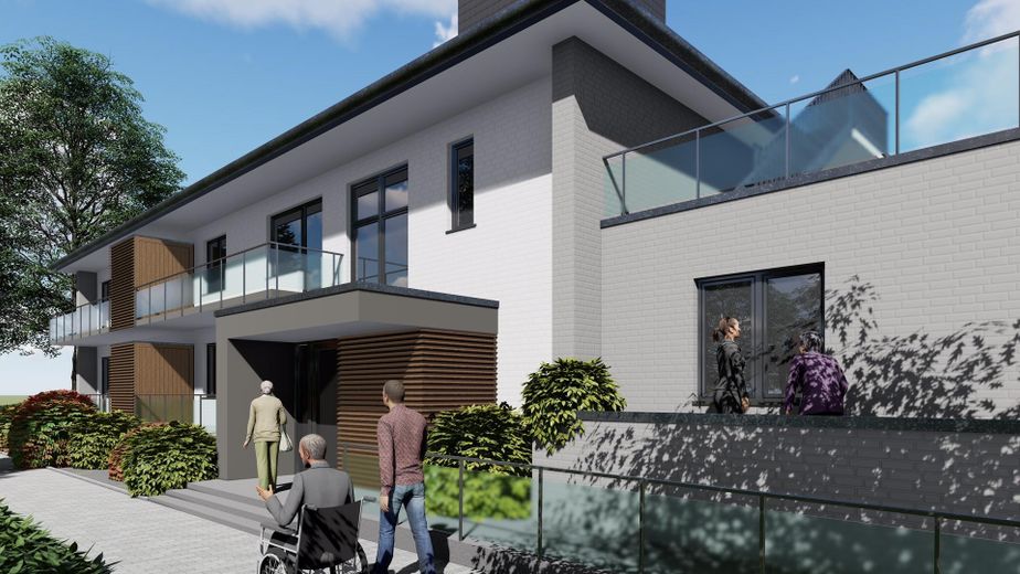 2-Zimmer Apartment im Betreuten Wohnen mit Fahrstuhl, Pflegedienst und Balkon – Фотографія 1