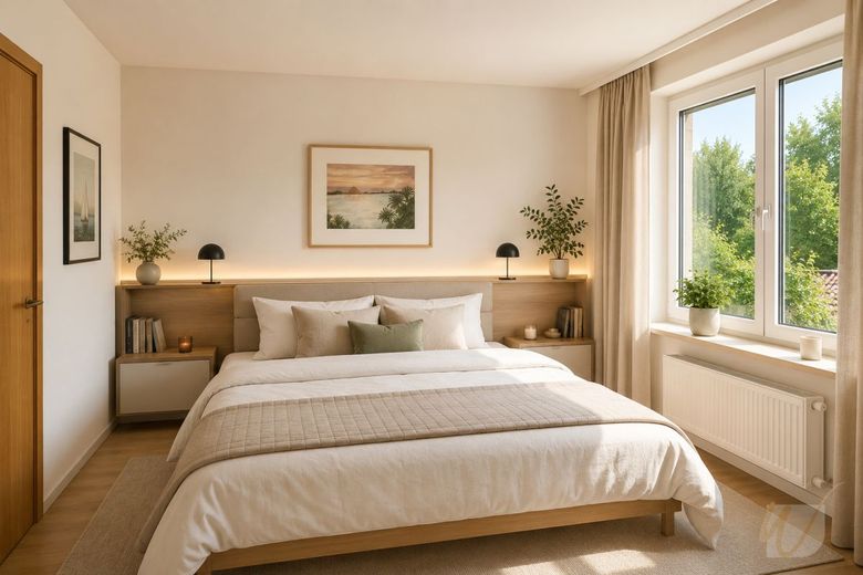 Ampia casa unifamiliare con 184 m² di superficie abitabile su un terreno da sogno di 715 m² – Schlafzimmer