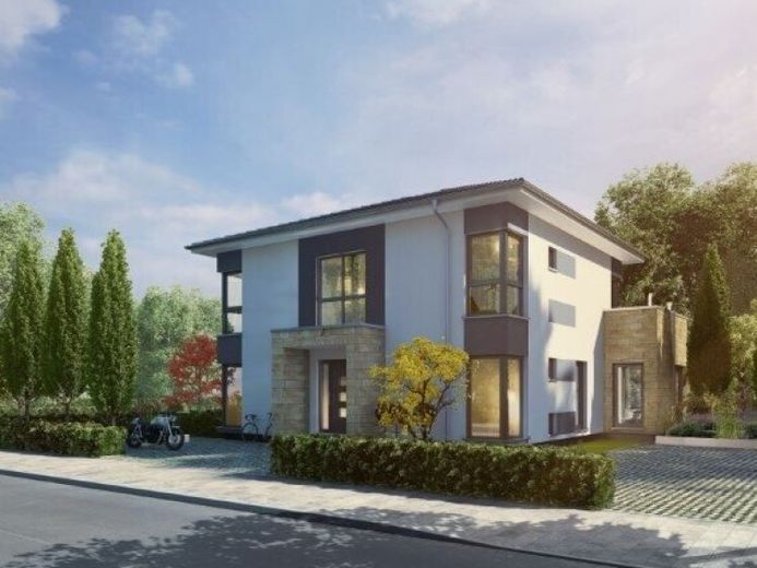 Una villa urbana in cui la simmetria incontra l’armonia – Foto 1