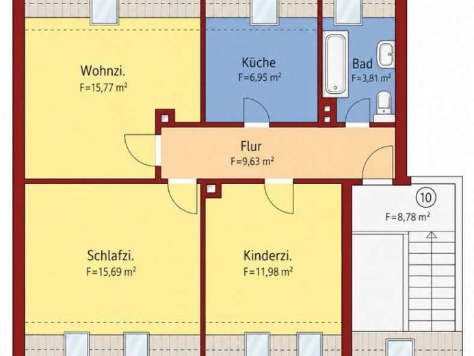 Zwei vermietete Eigentumswohnungen als Kapitalanlage mit solider Rendite im Paket – फोटो 1