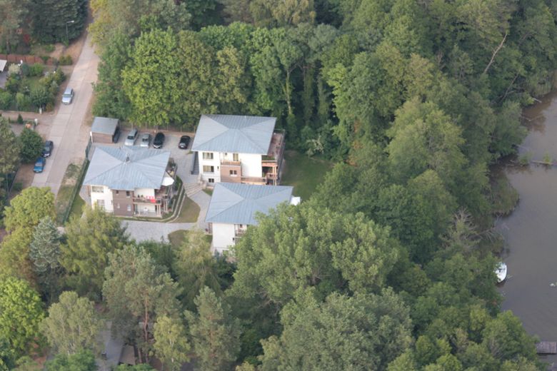 Maisonette - Wohnung am Möllensee – Luftaufnahme