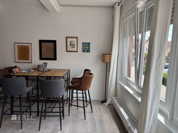 Zentrale Kapitalanlage: Gepflegtes Wohn- und Geschäftshaus in Coesfeld – Loft Essbereich