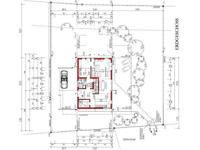 Casa moderna con un gran jardín – EG