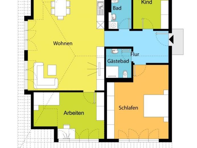 Erstbezug im ehemaligen Rittergut! Viel Platz unterm Dach, Fußbodenheizung, 2 Bäder! – Foto 1