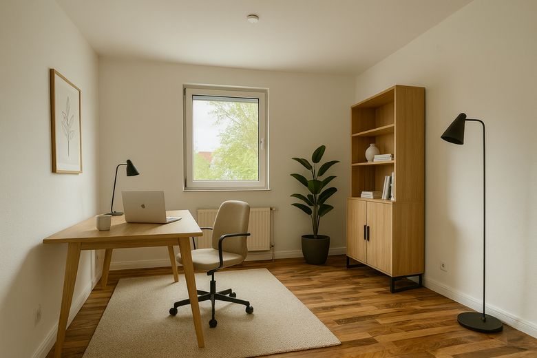 Möblierungsbeispiel Kinder/Arb