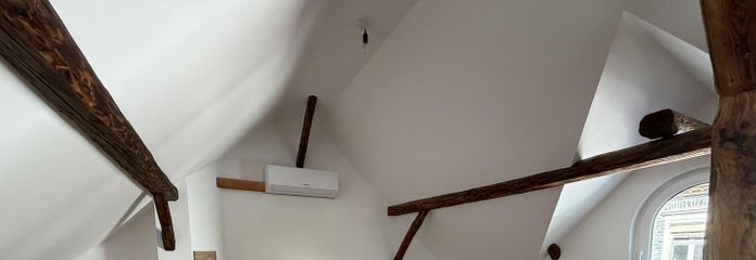 Klimatisierte Wohnung - Erstbezug nach Kernsanierung – Wohnzimmer