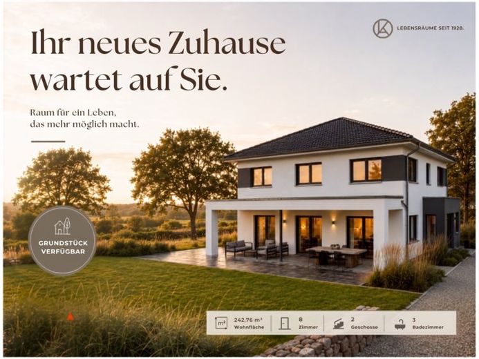 Repräsentatives Wohnen mit außergewöhnlicher Großzügigkeit | 243 m² – Foto 1