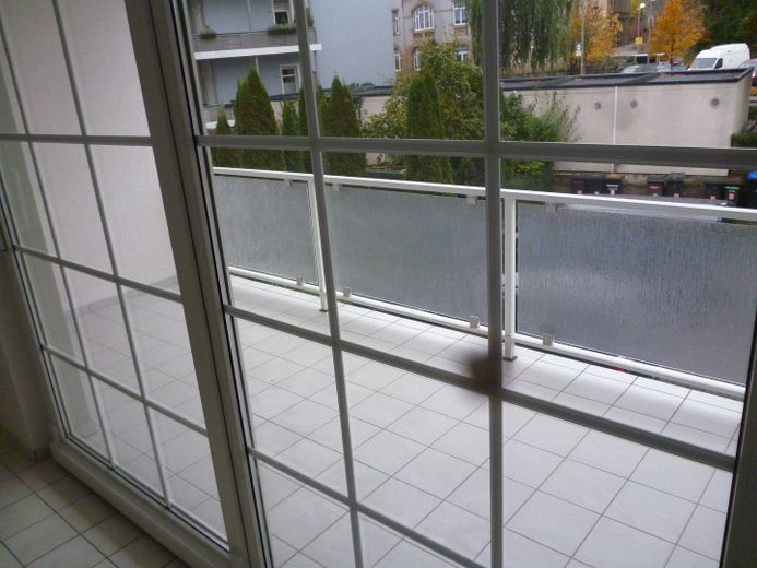 4-R-Etagenwohnung mit Balkon Innenstadtlage Gotha – Balkonansicht