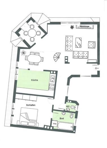 L22 Maisonette untere Etage