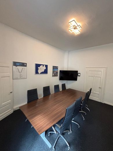 Büroräume im denkmalgeschützten Stilhaus in Duisburg Ruhort – Sitzungszimmer