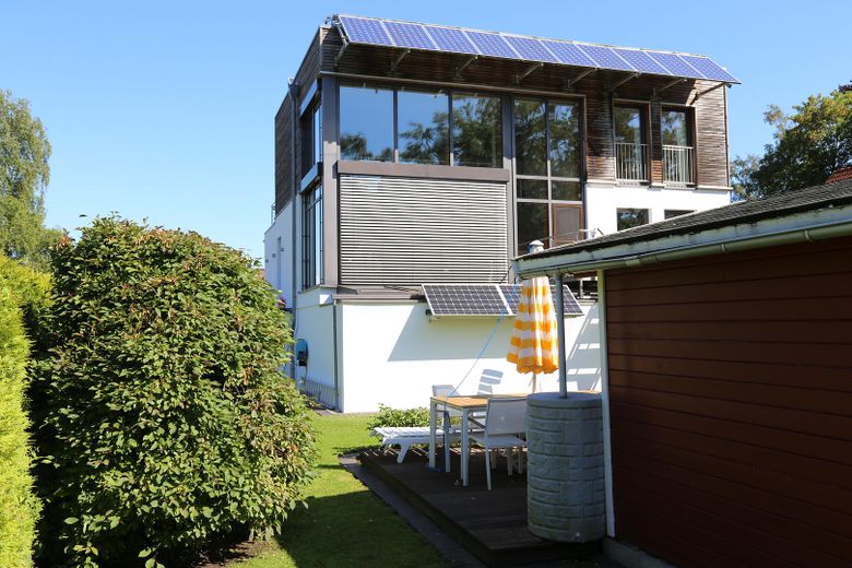 Blick aus dem Garten