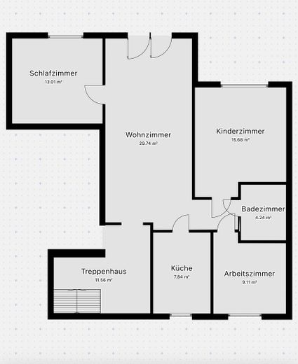 Helle Terrassenwohnung mit Einbauküche - Erstvermietung nach Sanierung – Grundriss