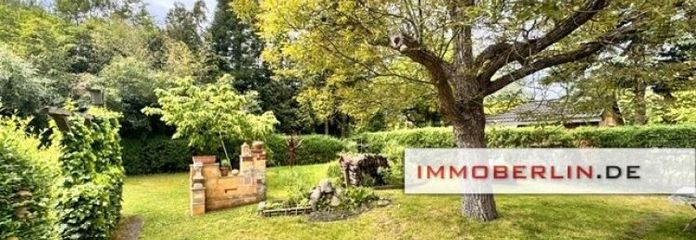 IMMOBERLIN.DE - Toplage! Traumhafte Liegenschaft am Berliner Stadtrand