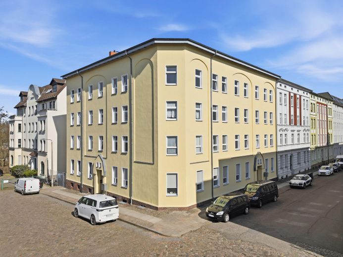 Dachgeschoss-Rohling mit gesichertem Ausbaurecht: 257 m² Ausbaureserve in Eberswalde – Außenansicht