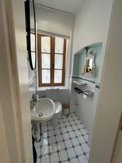 Historisches Wohnen im Park, Seenähe, gute Lage - von Privat – Gästetoilette EG