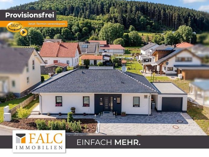 Bez prowizji: bungalow z 2020 r. z pompą ciepła i garażem, Geisingen-Aulfingen – Zdjęcie 1