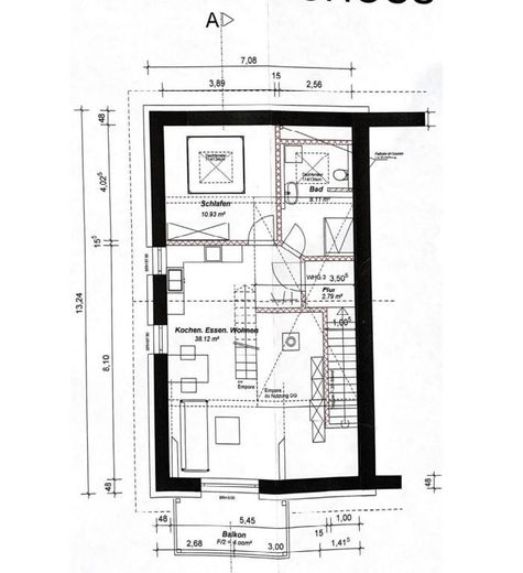 Maisonette-Dachgeschosswohnung mit Galerie & Balkon – kernsaniert 2022, A+ – Foto 14