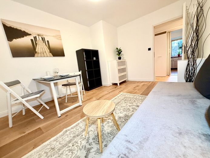 Renovierte 3-Zimmer-Eigentumswohnung | Bezugsfrei | Neuer Vinylboden – Wohnzimmer