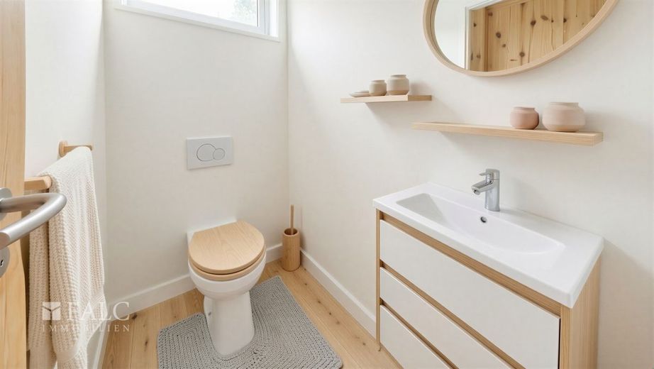 Ein Familienglück für Junge Familien – Gäste-WC