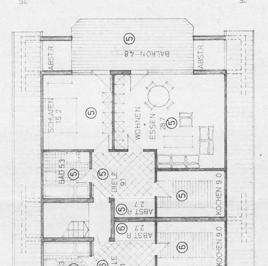 Grundriss Wohnung