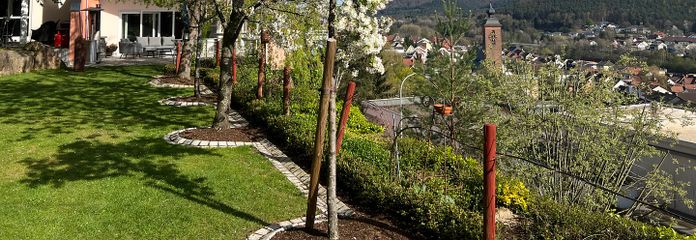 Villa in Südlage mit Weitblick - Provisionsfrei! – Garten mit Aussicht