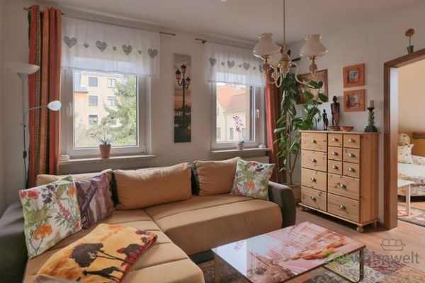 (EF1239_M) Zwickau: Wilkau-Haßlau, bonito piso amueblado en una tranquila calle secundaria