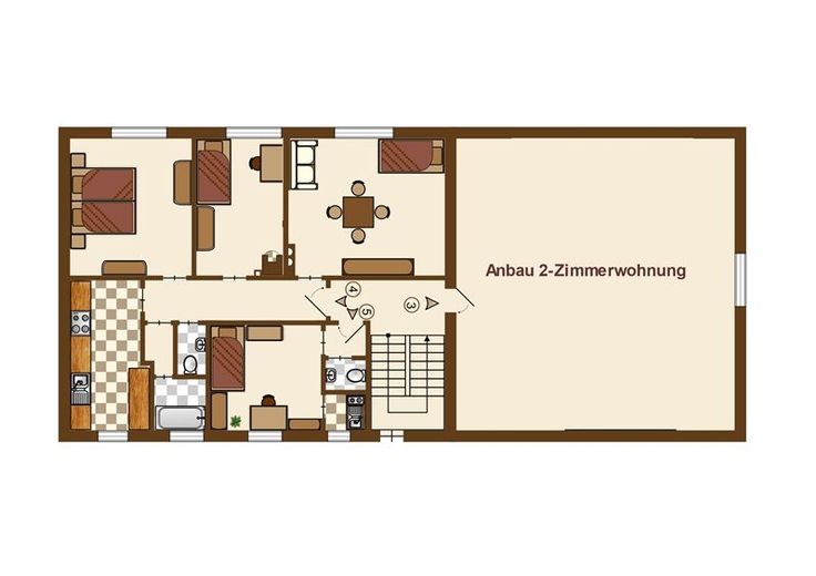 Etagengrundriss 2. Obergeschos