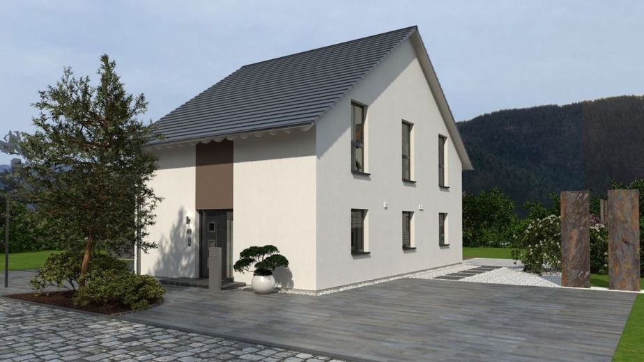 UNA CASA IN CUI IL MODERNO INCONTRA IL CLASSICO – Ansicht Eingang