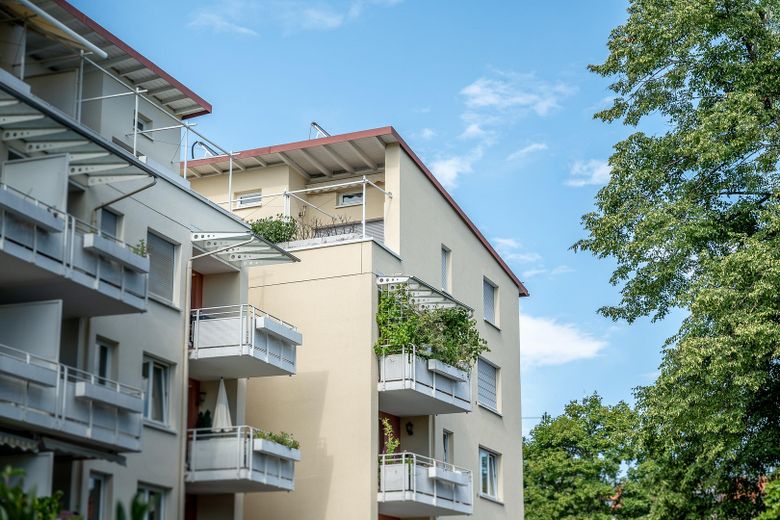 **Житло на самому верху** Пентхаус зі spektakulärною даховою терасою – Außenansicht
