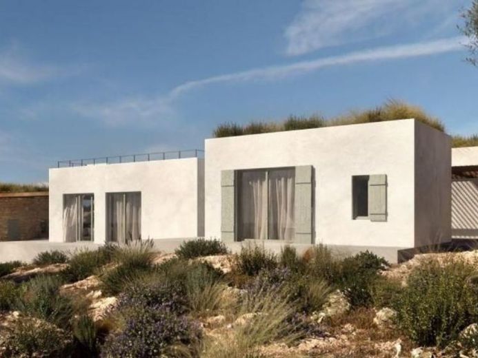 Kreta, Pitsidia Grundstück von 4.800 m² mit projektierter Villa zu verkaufen – Foto 1