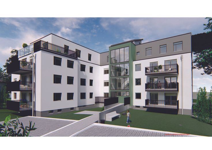 Helle und moderne Wohnatmosphäre in einer 4-Zimmer Wohnung! – Außenansicht 2
