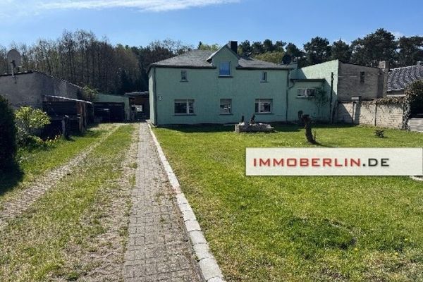 IMMOBERLIN.DE - Sympathisches Haus mit Gestaltungspotenzial & Südgarten