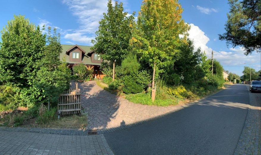 freistehendes Einfamilien, Vollholzhaus, kanadisches Blockhaus ökologische Bauweise, sehr gepflegt – Foto 4