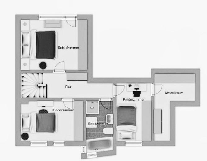 Provisionsfreie Maisonette- Wohnung mit Garten mitten in Hanau – Foto 17