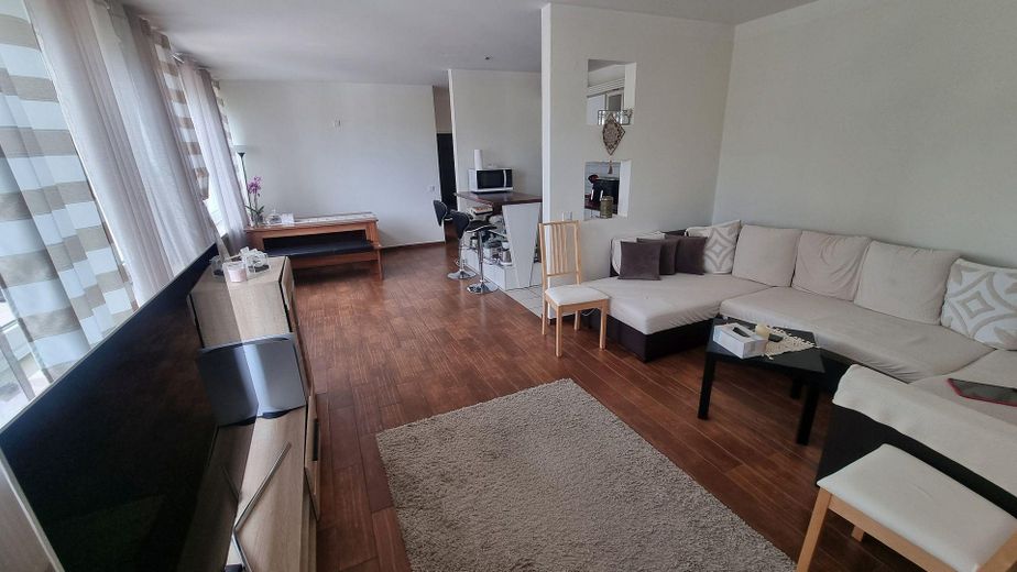 App. di 3,5 locali 85m² con cucina componibile centro Vechta – Wohn- Essbereich und Küche