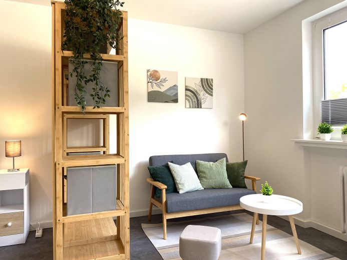 Appartamento esclusivo * Vista sulle fortificazioni verdi * Abitare tra le fortificazioni e il Weser – Wohn- u. Schlafraum