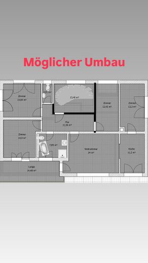 Modernes EFH mit Einliegerwohnung & Traumgarten | Provisionsfrei & bezugsbereit – Möglicher Umbau 1.OG