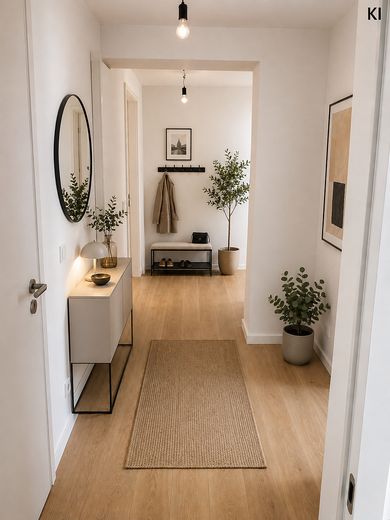 GRAND TOWER UNIEK | Het enige appartement met een privéterras van ca. 121 m² – Diele mit Möbel KI